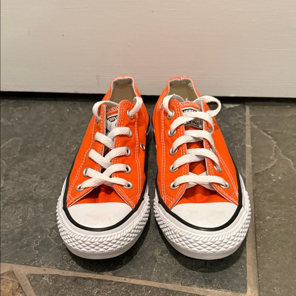 Converse Bright Orange Sneakers